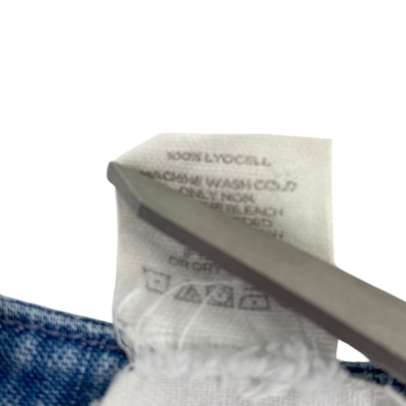 Loft Lounge Chambray Long Sleeve Pop Over Shirt - Picture 6 of 6